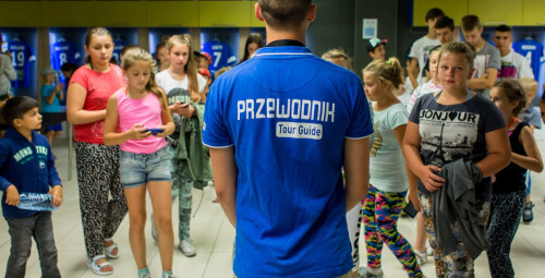 Wycieczka po Stadionie Lecha Poznań (1-3 osoby) Poznań - prezent dla znajomych_PP