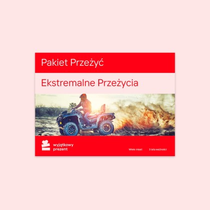 Pakiet Przeżyć "Ekstremalne Przeżycia" 