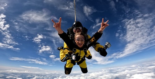 Skok ze Spadochronem dla Dwojga | Kraków - Prezent dla Siostry _PP