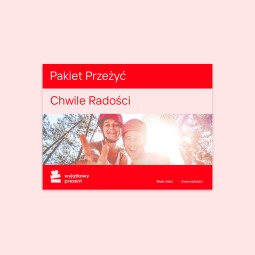 Pakiet Przeżyć Chwile Radości - prezent dla niego