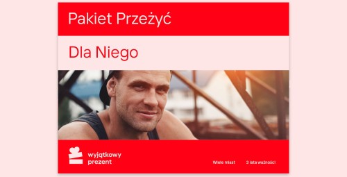 Pakiet Przeżyć Dla Niego-Prezent dla Chłopaka_S