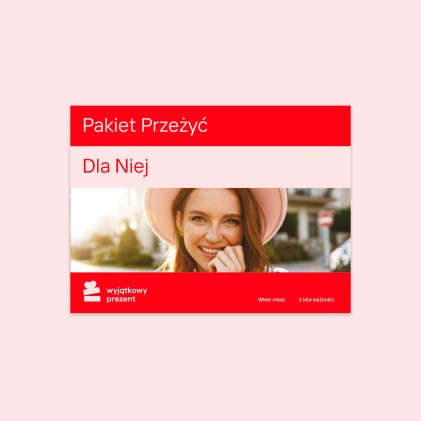 Pakiet Przeżyć "Dla Niej"