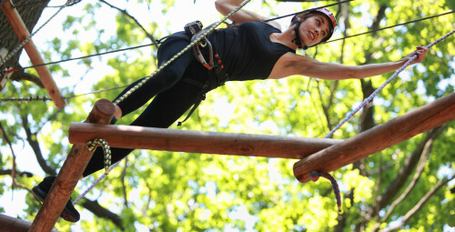 Przygoda w Parku Linowym Adventure Park | Trójmiasto -prezent na urodziny