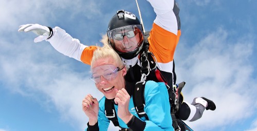 Skok ze Spadochronem z Filmowaniem - prezent na urodziny_P