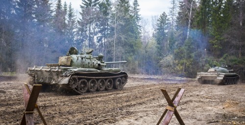Przejażdżka Czołgiem T-55 | Warszawa Chrcynno -prezent dla niego_S