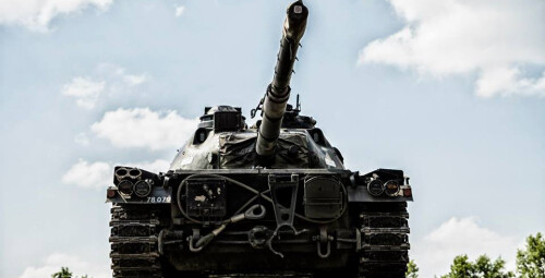 Przejażdżka Czołgiem T-55 | Warszawa Chrcynno-prezent na urodziny