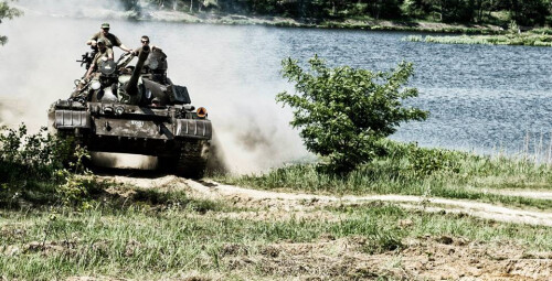Poprowadź Czołg T-55 Plus Chrcynno -prezent na 18tke