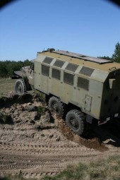Przejażdżka Wojskową Ciężarówką z Napędem 6x6 - Ural 375 | Borne Sulinowo -prezent na urodziny
