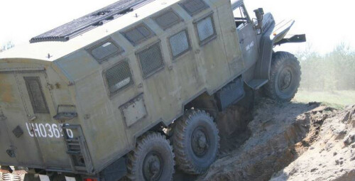 Przejażdżka Wojskową Ciężarówką z Napędem 6x6 - Ural 375 | Borne Sulinowo- prezent na dzień chlopaka