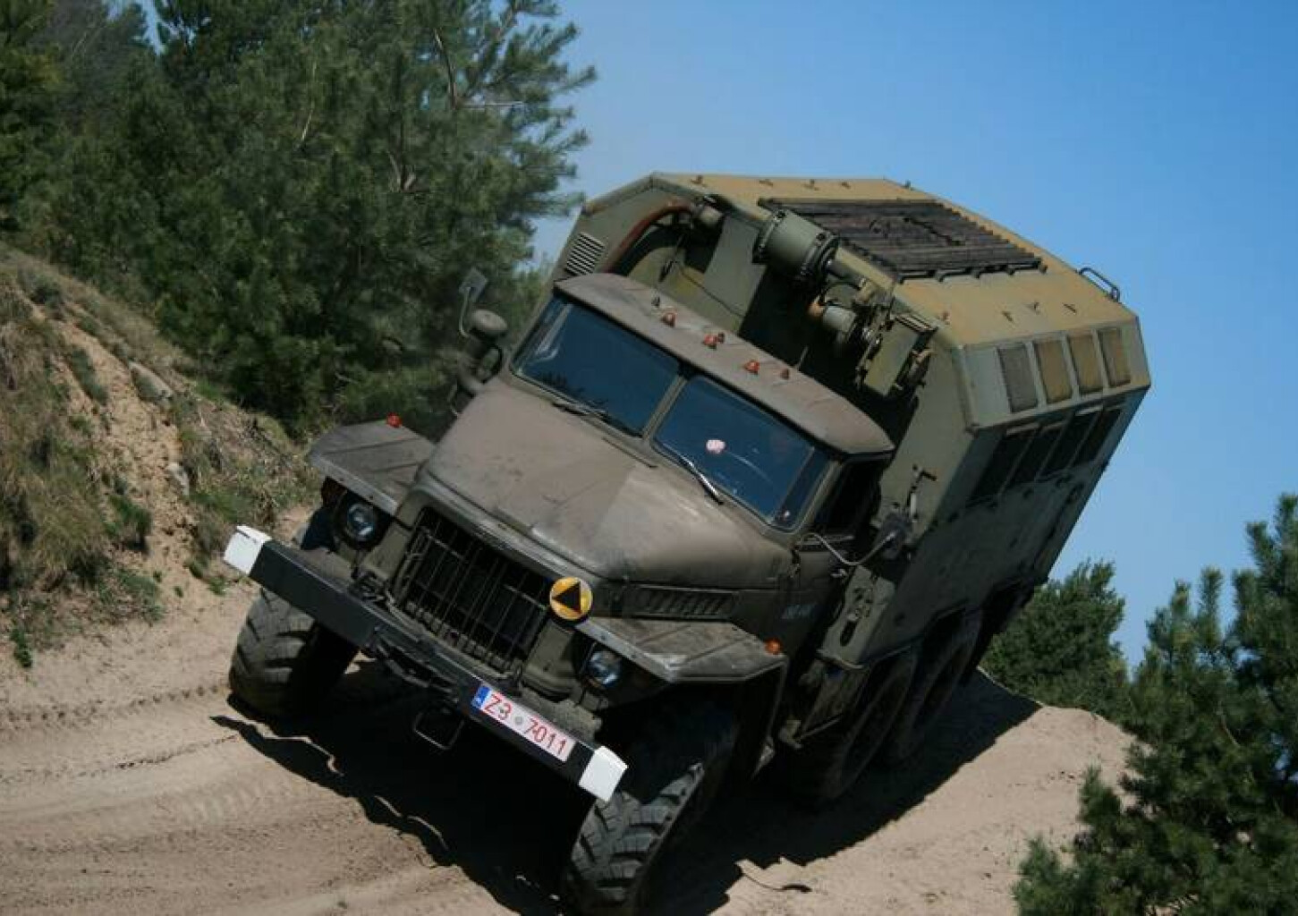 Poprowadź Pojazd Militarny z Napędem  6x6 - Ural 375 | Borne Sulinowo