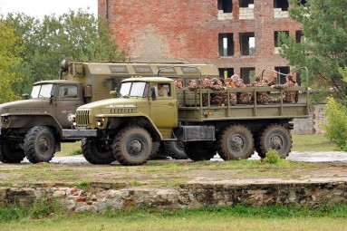 Poprowadź Wojskową Ciężarówkę z Napędem  6x6 - Ural 4320 | Borne Sulinowo -prezent na mikołajki 