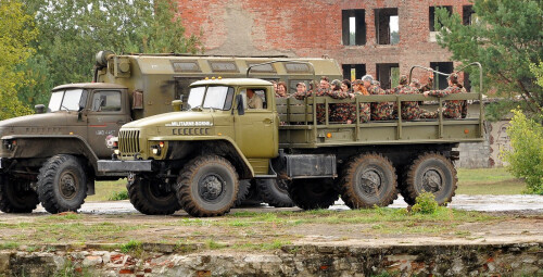Poprowadź Wojskową Ciężarówkę z Napędem  6x6 - Ural 4320 | Borne Sulinowo -prezent na mikołajki 