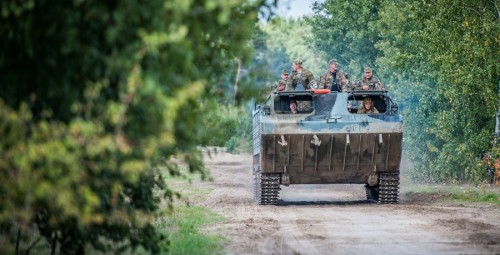Poprowadź Wojskową Amfibię Gąsienicową PTS-M | Borne Sulinowo-Prezent na Urodziny_P