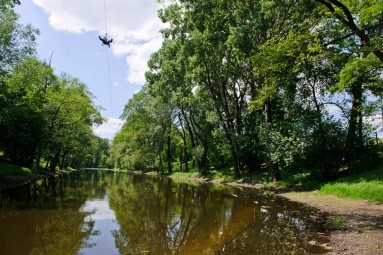 Zabawa dla Dzieci w Parku Linowym | Warszawa -prezent na mikołajki
