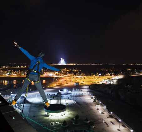 Dream Jump- Skok na Linie z Dachu Stadionu Wrocław