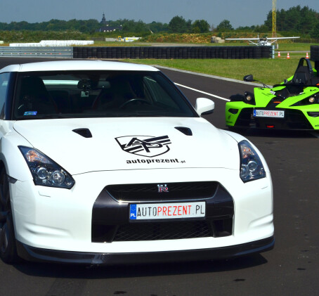 Jazda Nissan GTR (1 okrążenie) | Tor Główny Poznań