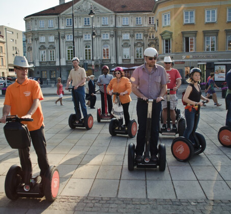 Ekskluzywna Wycieczka Segwayem po Warszawie
