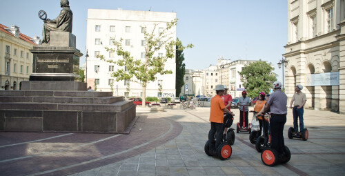 Ekskluzywna Wycieczka Segwayem po Warszawie-prezent na mikołajki