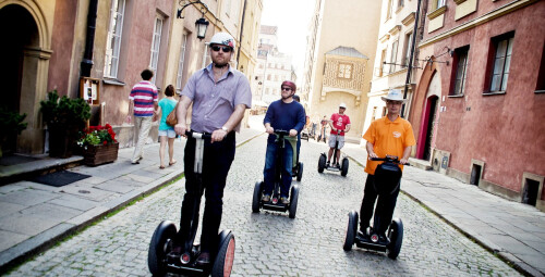 Ekskluzywna Wycieczka Segwayem po Warszawie- prezent na dzień dziecka