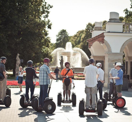 Wycieczka Segwayem po Warszawie dla Trzech Osób