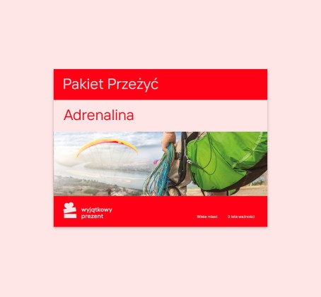 Pakiet Przeżyć "Adrenalina"