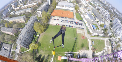 Skok na Bungee w Tandemie - Prezent dla przyjaciół _P