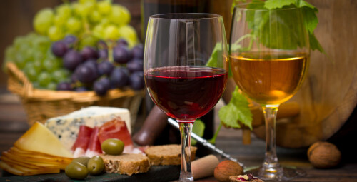 Romantyczna Kolacja z Degustacją Wina dla Dwojga - Prezent na Walentynki