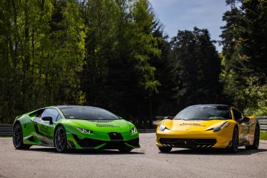 Pojedynek Lamborghini Huracán vs Ferrari 458 Italia | Wiele Lokalizacji-Prezent dla Mężczyzny_P
