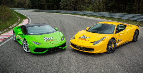 Pojedynek Lamborghini Huracán vs Ferrari 458 Italia - Prezent dla niego