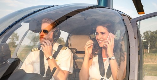 Romantyczny Lot Helikopterem dla Dwojga (10 minut) | Warszawa | Prezent dla Teściów_P