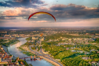 Lot Paralotnią Pakiet-Multicity - prezent dla taty_SS