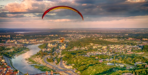 Lot Paralotnią Pakiet-Multicity - prezent dla taty_SS