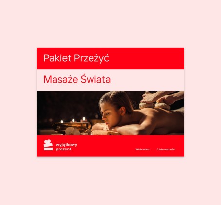 Pakiet Przeżyć "Masaże Świata"