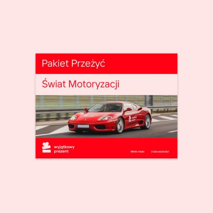 Pakiet Przeżyć "Świat Motoryzacji"