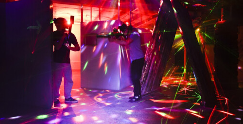 Paintball Laserowy - Rozgrywka dla 4 Osób (40 min.) - Prezent na wieczór kawalerski