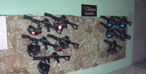 Paintball Laserowy - Rozgrywka dla 4 Osób (40 min.) - Prezent dla znajomych