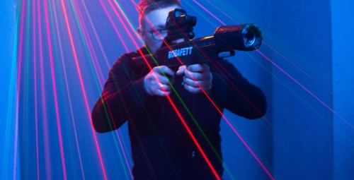 Paintball Laserowy dla Twojej Ekipy (40 min.) | Łódź-Prezent dla Znajomych_P