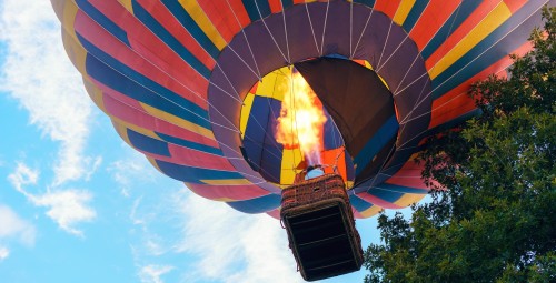 Lot Balonem VIP - Prezent dla rodziców_S