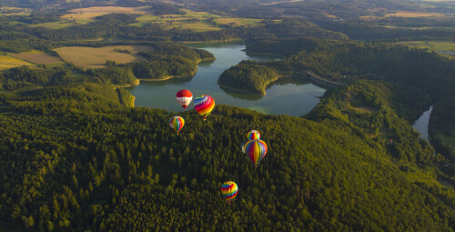 Lot Balonem o Wschodzie Słońca dla Dwojga (pon.-pt.) | Wiele Lokalizacji-Prezent dla Ukochanego_P