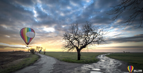 Lot Balonem o Wschodzie Słońca dla Dwojga (pon.-pt.) | Wiele Lokalizacji-Prezent dla Pary_P
