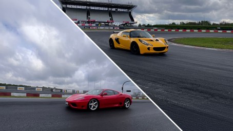 Pojedynek Ferrari vs. Lotus-Prezent dla Mężczyzny_P