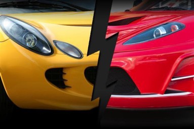 Ferrari vs. Lotus - Prezent dla mężczyzny