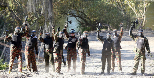 Paintball (4 osoby) - Prezent dla przyjaciół