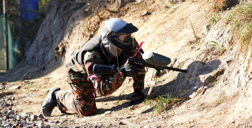 Paintball (4 osoby) - Prezent na wieczór kawalerski