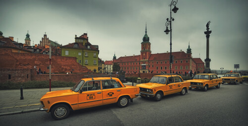 Zwiedzanie Warszawy Fiatem 125p - Prezent dla taty_P