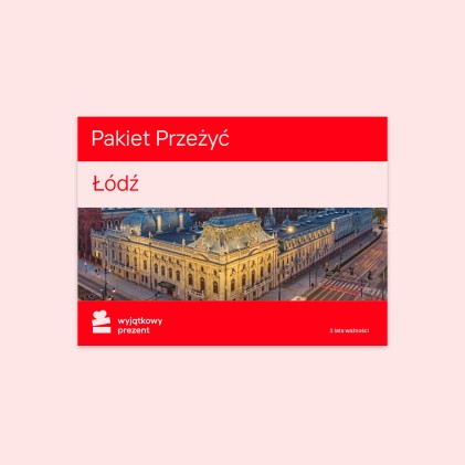 Pakiet Przeżyć "Łódź"