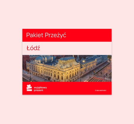Pakiet Przeżyć "Łódź"
