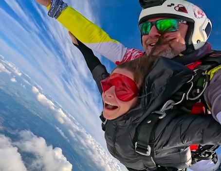 Skok ze Spadochronem z Filmowaniem Selfie | Kruszyn