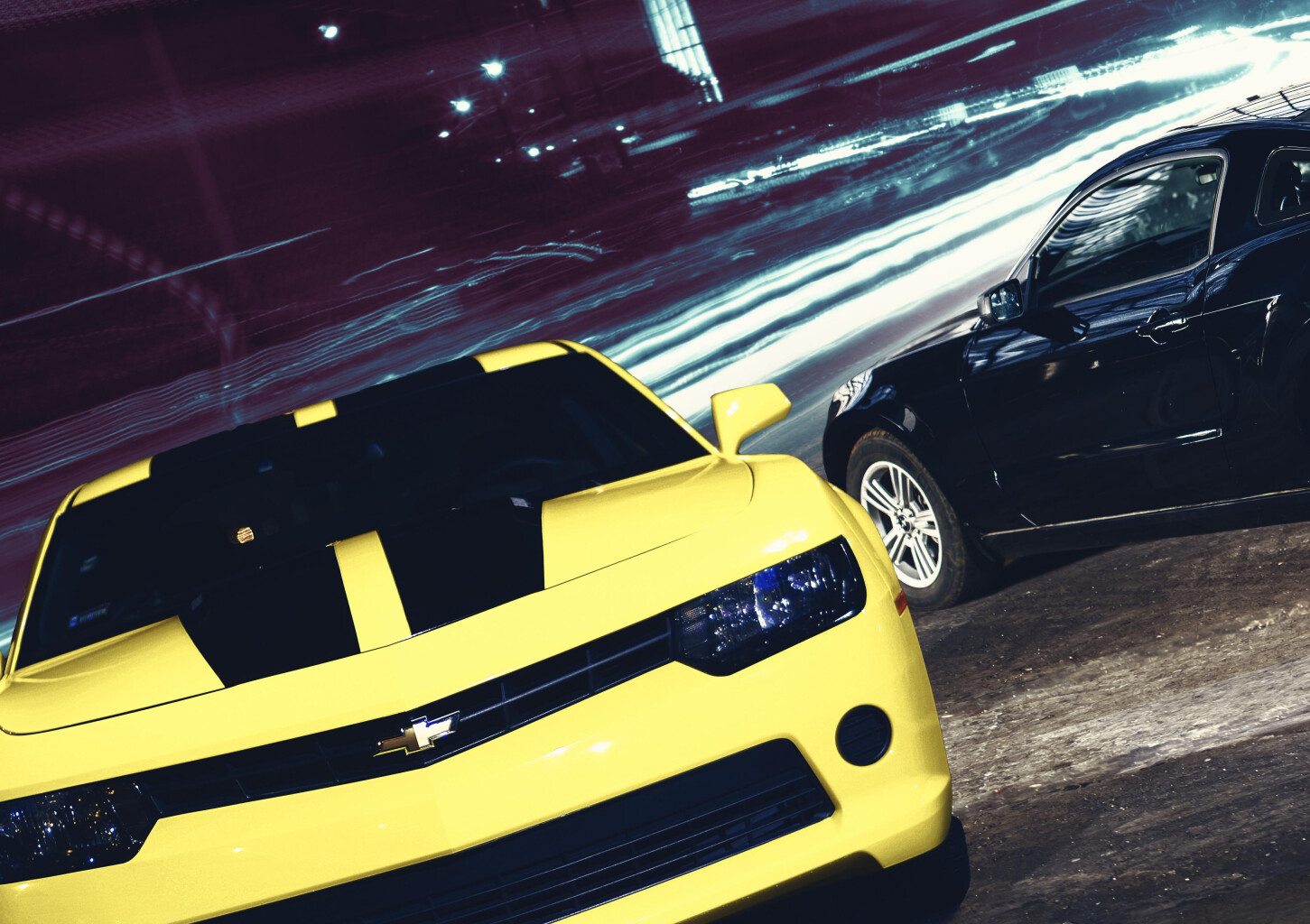 Amerykański Pojedynek Chevrolet Camaro vs Ford Mustang (4 okrążenia)  | Tor Główny