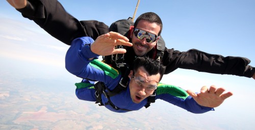 Skok ze Spadochronem z Balonu- prezent dla chłopaka_S